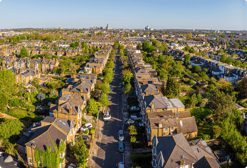 Row of houses